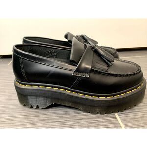 Dr. Martens Adrian Quad  Smooth Leather Platform Loafers EU 39